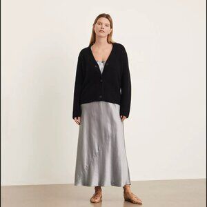 VINCE Ribbed Cardigan Cashmere